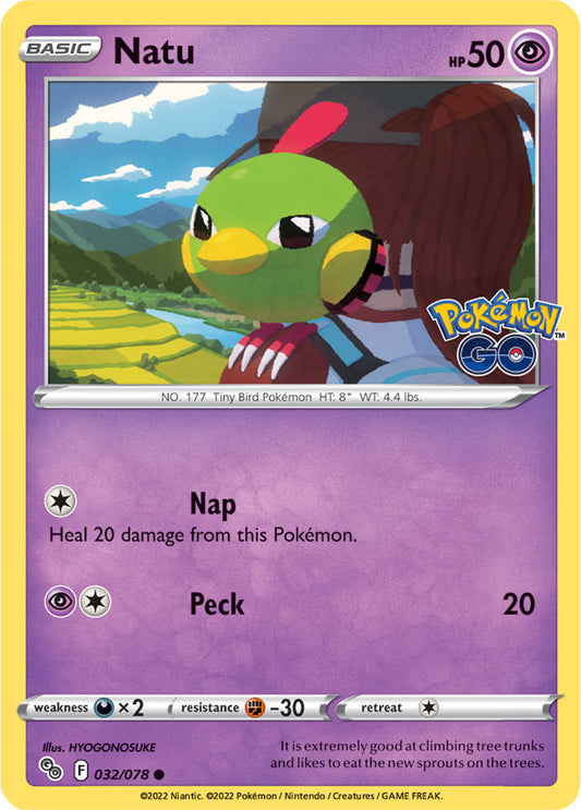 Pokémon GO - 032/078 - Natu