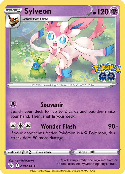 Pokémon GO - 035/078 - Sylveon - Holo