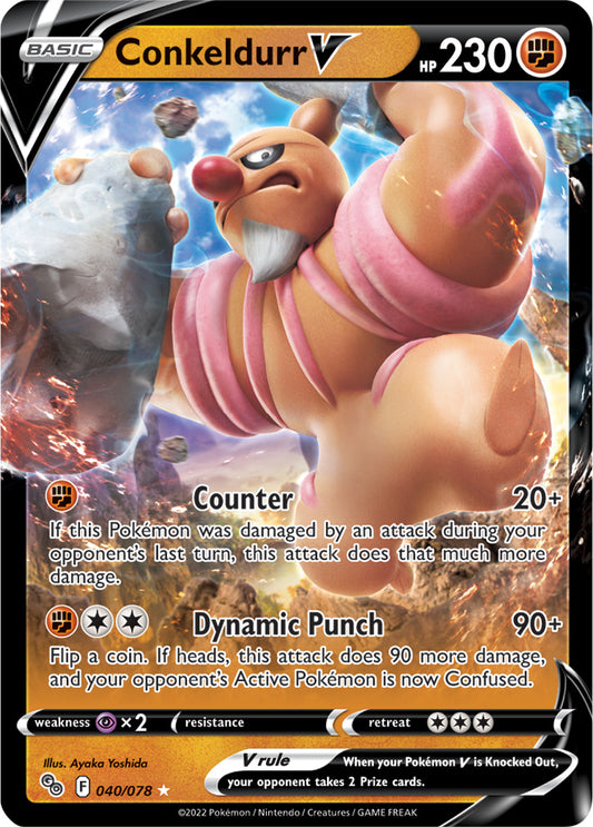 Pokémon GO - 040/078 - Conkeldurr V