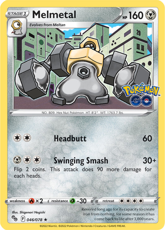 Pokémon GO - 046/078 - Melmetal - Holo