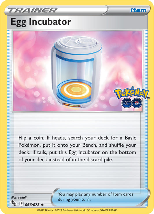 Pokémon GO - 066/078 - Egg Incubator