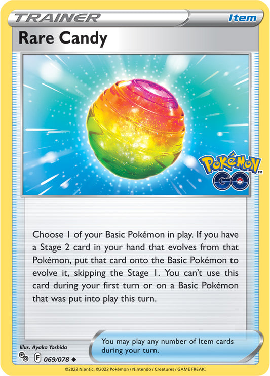 Pokémon GO - 069/078 - Rare Candy
