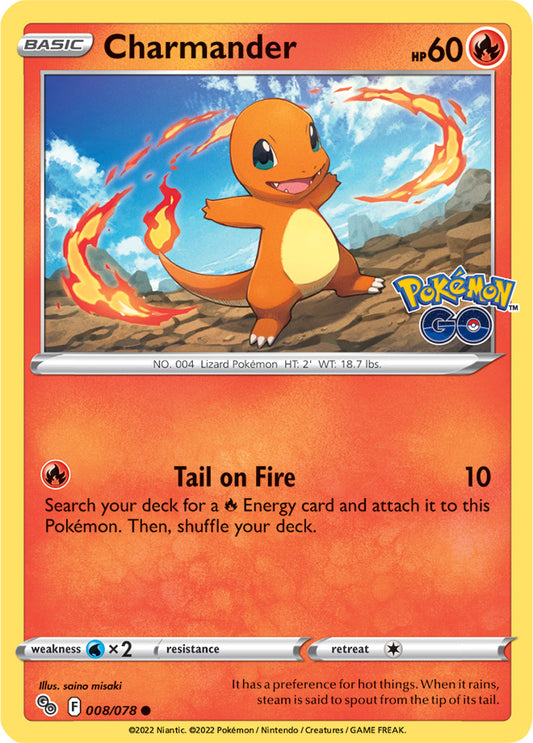 Pokémon GO - 008/078 - Charmander