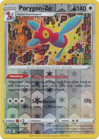 Chilling Reign - 118/198 - Porygon-Z - Reverse Holo