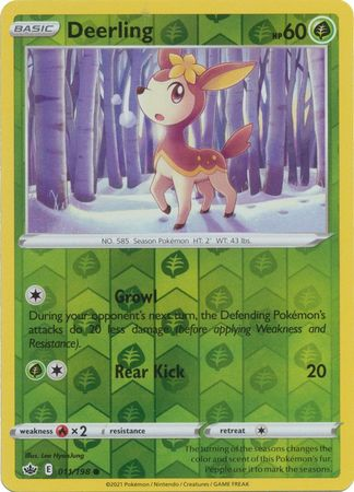 Chilling Reign - 011/198 - Deerling - Reverse Holo