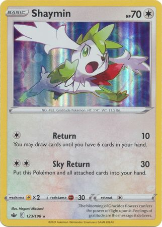 Chilling Reign - 123/198 - Shaymin - Holo