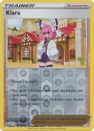 Chilling Reign - 145/198 - Klara - Reverse Holo