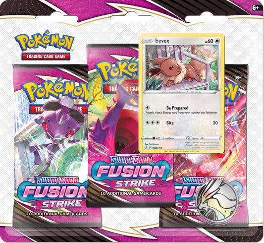 Fusion Stike 3-Booster Blister - Eevee