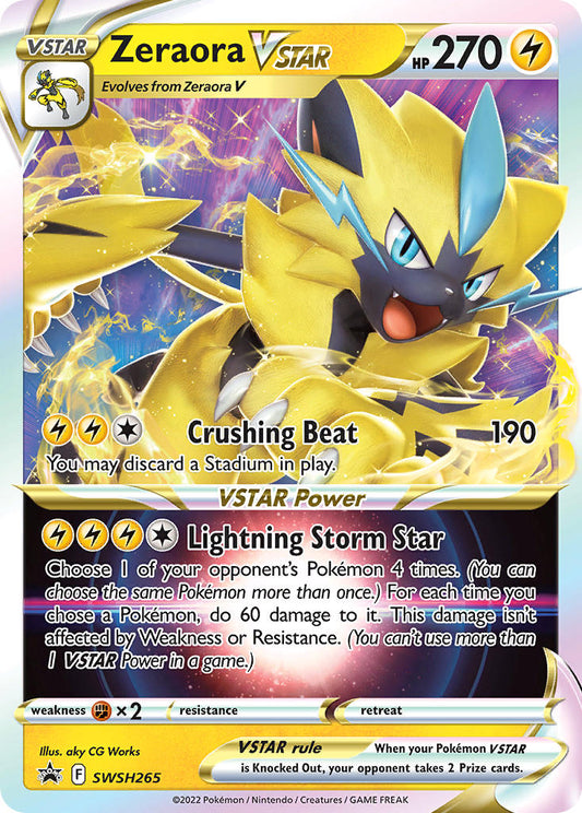 Black Star Promos - SWSH265 - Zeraora VSTAR