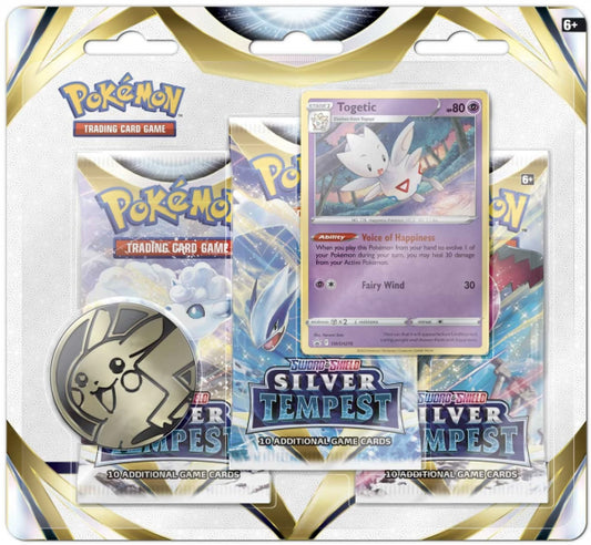 Silver Tempest 3-Booster Blister - Togetic