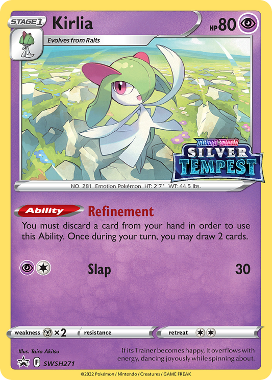 Black Star Promos - SWSH271 - Kirlia - Pre-Release Holo