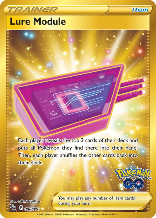 Pokémon GO - 088/078 - Lure Module (Gold)