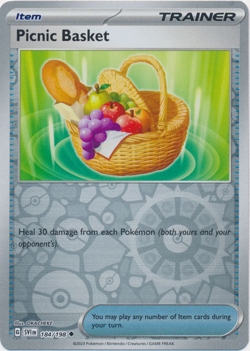 Scarlet & Violet - 184/198 - Picnic Basket - Reverse Holo