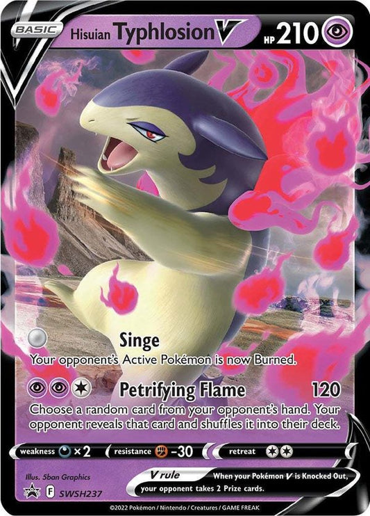 Black Star Promos - SWSH237 - Hisuian Typhlosion V