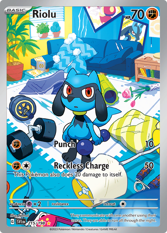 Scarlet & Violet - 215/198 - Riolu